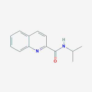 molecular formula C13H14N2O B5747713 N-isopropylquinoline-2-carboxamide 