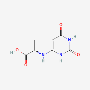 4-Pyrimidinealanine, 1,2,3,6-tetrahydro-2,6-dioxo-