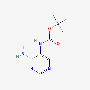 Tert-butyl (4-aminopyrimidin-5-yl)carbamate