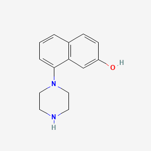 8-(Piperazin-1-yl)naphthalen-2-ol