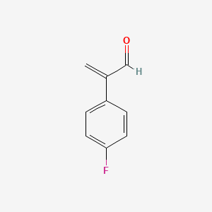 2-(4-Fluorophenyl)prop-2-enal