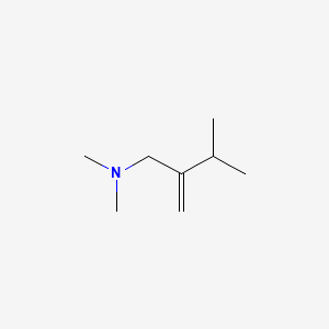 N,N,3-trimethyl-2-methylidenebutan-1-amine