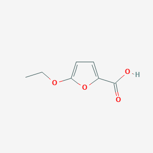 molecular formula C7H8O4 B057485 5-Ethoxyfuran-2-carboxylic acid CAS No. 115102-47-1