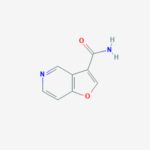 molecular formula C8H6N2O2 B057490 Furo[3,2-c]pyridine-3-carboxamide CAS No. 112372-24-4