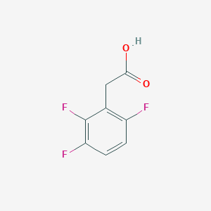 molecular formula C8H5F3O2 B057496 2,3,6-三氟苯乙酸 CAS No. 114152-23-7