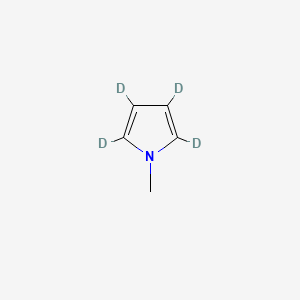 molecular formula C5H7N B574978 N-Methyl pyrrole-d4 