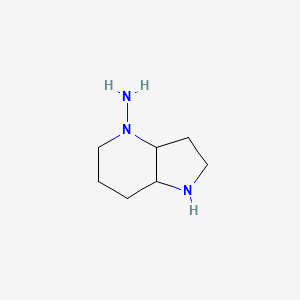 Hexahydro-1H-pyrrolo[3,2-b]pyridin-4(2H)-amine
