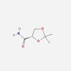 (S)-2,2-dimethyl-1,3-dioxolane-4-carboxamide