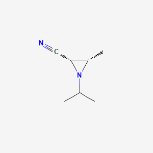 (2S,3S)-3-methyl-1-propan-2-ylaziridine-2-carbonitrile