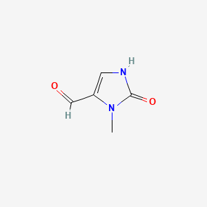 3-Methyl-2-oxo-2,3-dihydro-1H-imidazole-4-carbaldehyde