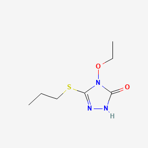4-Ethoxy-3-(propylthio)-1H-1,2,4-triazol-5(4H)-one