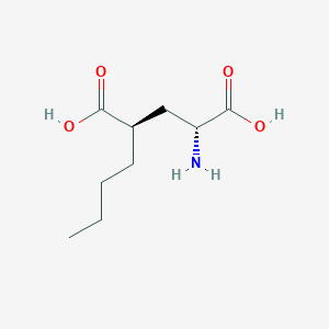 molecular formula C9H17NO4 B057502 (4R)-4-丁基-D-谷氨酸 CAS No. 1784008-19-0