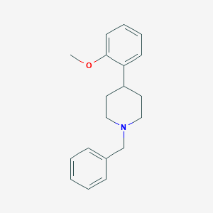 molecular formula C19H23NO B057503 1-Benzyl-4-(2-methoxyphenyl)piperidine CAS No. 113411-59-9