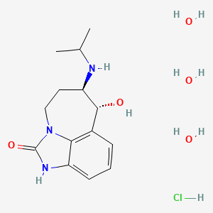 Zilpaterol hydrochloride trihydrate