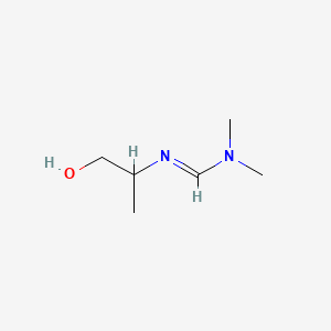N'-(1-Hydroxy-2-propanyl)-N,N-dimethylimidoformamide