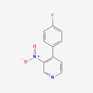 4-(4-Fluorophenyl)-3-nitropyridine