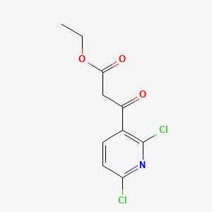 Ethyl 3-(2,6-dichloropyridin-3-YL)-3-oxopropanoate