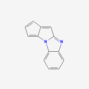 Cyclopenta[4,5]pyrrolo[1,2-a]benzimidazole
