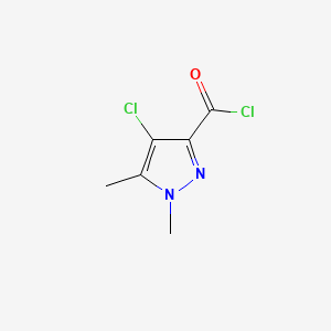 4-Chloro-1,5-dimethyl-1h-pyrazole-3-carbonyl chloride