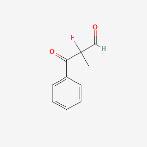 2-Fluoro-2-methyl-3-oxo-3-phenylpropanal