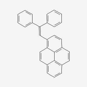 molecular formula C30H20 B575129 1-(2,2-Diphenylethenyl)pyrene CAS No. 160108-81-6