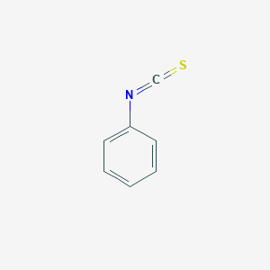 molecular formula C7H5NS B057514 苯基异硫氰酸酯 CAS No. 103-72-0