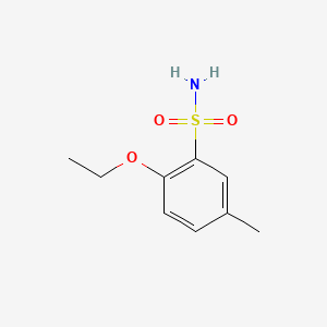 molecular formula C9H13NO3S B575163 2-Ethoxy-5-methylbenzenesulfonamide CAS No. 187471-14-3