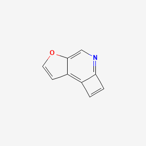 molecular formula C9H5NO B575166 Cyclobuta[b]furo[3,2-d]pyridine CAS No. 187665-33-4