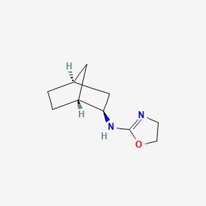 N-((1R,2R,4S)-Bicyclo[2.2.1]heptan-2-yl)-4,5-dihydrooxazol-2-amine