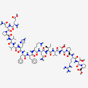 molecular formula C93H143N25O24 B575201 Myelin Basic Protein (83-99) (bovine) CAS No. 178823-45-5