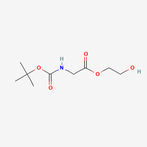 N-(tert-Butyloxycarbonyl)glycine 2-hydroxyethyl ester