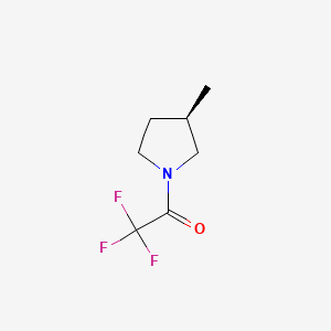 2,2,2-Trifluoro-1-[(3R)-3-methylpyrrolidin-1-yl]ethan-1-one