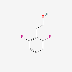 molecular formula C8H8F2O B575222 2-(2,6-二氟苯基)乙醇 CAS No. 168766-16-3