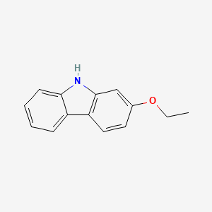 molecular formula C14H13NO B575223 2-ethoxy-9H-carbazole CAS No. 166589-60-2