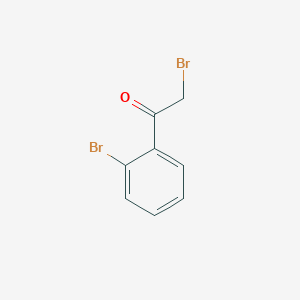 molecular formula C8H6Br2O B057523 2-Bromo-1-(2-bromophenyl)ethanone CAS No. 49851-55-0