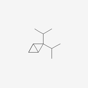 molecular formula C11H18 B575231 2,2-Di(propan-2-yl)tricyclo[1.1.1.0~1,3~]pentane CAS No. 189825-07-8