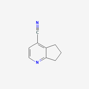 6,7-dihydro-5H-cyclopenta[b]pyridine-4-carbonitrile