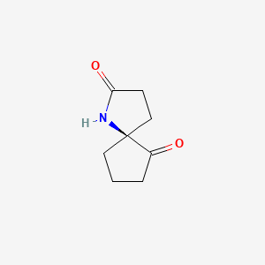 (S)-1-Azaspiro[4.4]nonane-2,6-dione