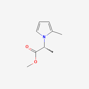 (R)-Methyl 2-(2-methyl-1H-pyrrol-1-yl)propanoate