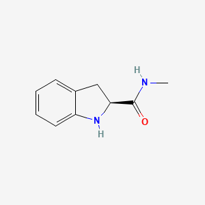 (2S)-N-methyl-2,3-dihydro-1H-indole-2-carboxamide