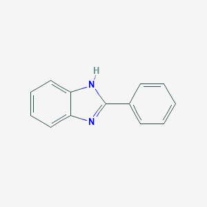 molecular formula C13H10N2 B057529 2-苯基苯并咪唑 CAS No. 716-79-0