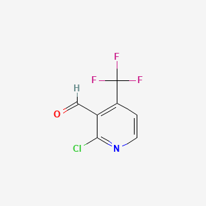 2-Chloro-4-(trifluoromethyl)pyridine-3-carbaldehyde