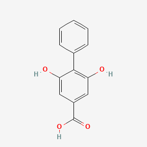 [1,1-Biphenyl]-4-carboxylic acid,2,6-dihydroxy-
