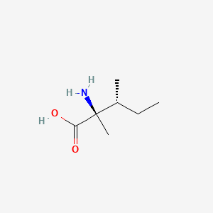 molecular formula C7H15NO2 B575322 2-Methyl-D-isoleucine CAS No. 188359-25-3