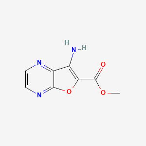 Methyl 7-aminofuro[2,3-b]pyrazine-6-carboxylate