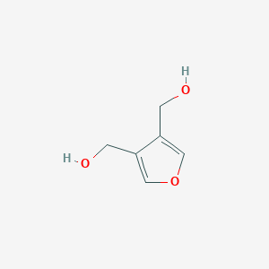 molecular formula C6H8O3 B057534 3,4-Furandimethanol CAS No. 14496-24-3