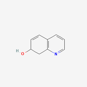 molecular formula C9H9NO B575380 7,8-Dihydroquinolin-7-ol CAS No. 160239-97-4