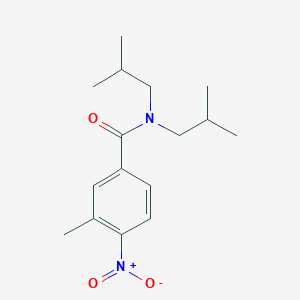 N,N-diisobutyl-3-methyl-4-nitrobenzamide
