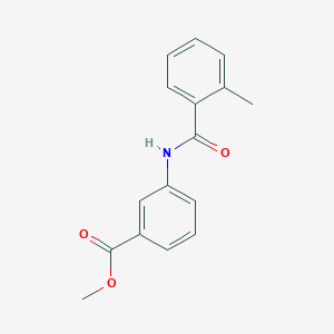 methyl 3-[(2-methylbenzoyl)amino]benzoate