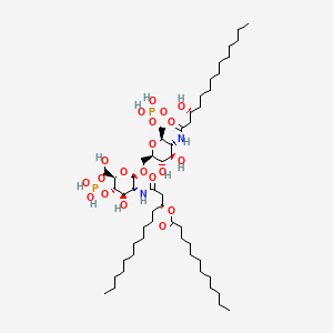 molecular formula C52H100N2O20P2 B575452 Defoslimod CAS No. 171092-39-0